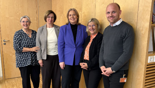 Gespräch mit Arbeitsministerin Bärbel Bas und Maria Noichl
